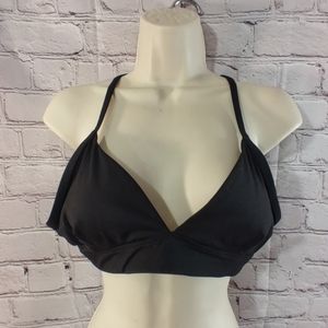 Tavi Matron Low V Black Sports Bra Havana H Back Strap XL